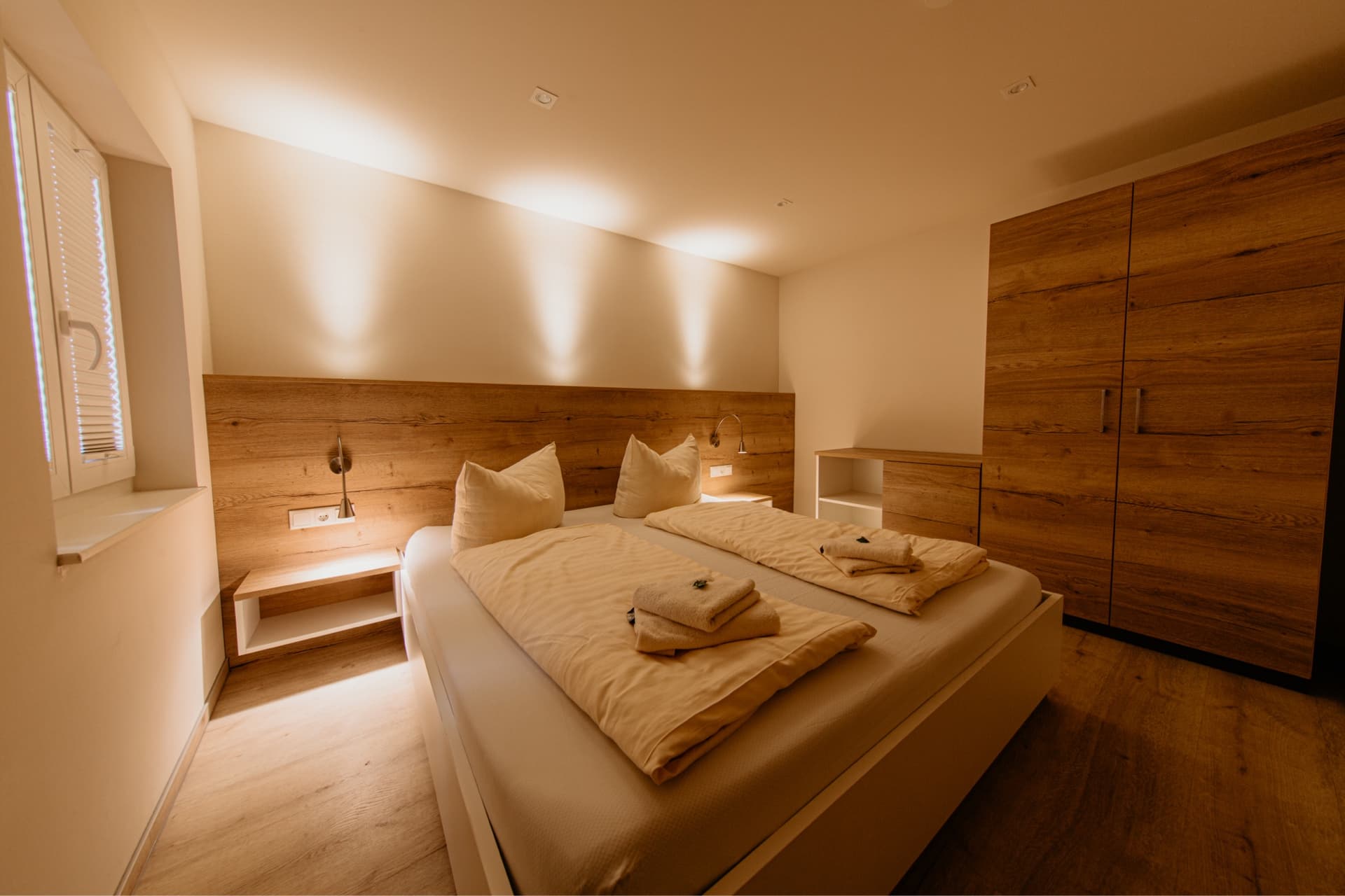 Essbereich im großen Apartment